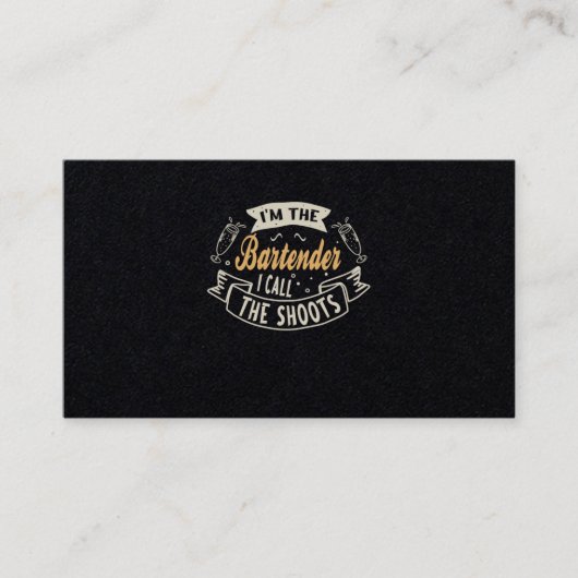 23.おもしろい私が新芽バーテンと呼ぶバーテン 名刺 (正面)