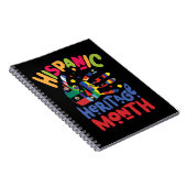 23.ナショナル・ヒスパニック伝統月すべての国。 ノートブック (右側)