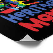 23.ナショナル・ヒスパニック伝統月すべての国。 ポスター (角)