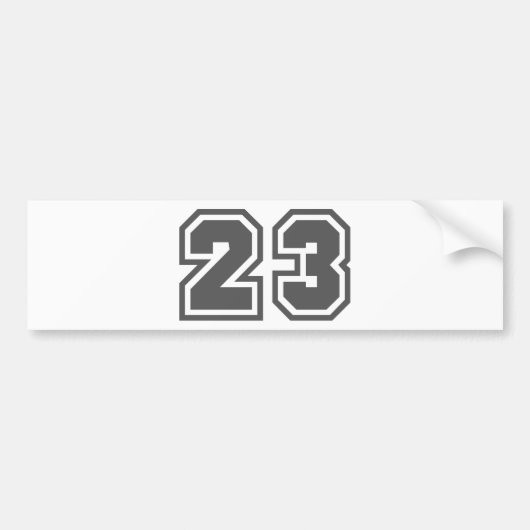 23 バンパーステッカー (正面)