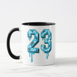 23 ブルーカモフラージュ マグカップ