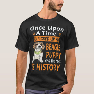 23 ワン・アポン・ア・タイム - ビーグルパピー ビーグル Tシャツ