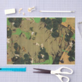 23.池辺群虫図,若冲池のある生き物，寂聴 薄葉紙 (クラフト)