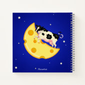 23.牝のウシは、チーズの月を飛び越えて飛び降りた。  ノートブック (裏面)