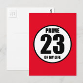 23 – 私の人生の最高 ポストカード (正面/裏面)