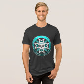 23:14 PTSDウォリアー1 トライブレンドＴシャツ (正面全面)