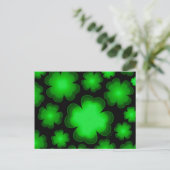 23 4リーフクローバー ポストカード (スタンド正面)