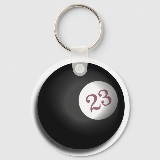 23 4枚のクローバー キーホルダー (正面)