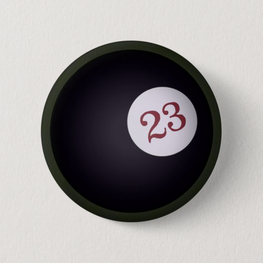 23 4枚のクローバー 缶バッジ (正面)