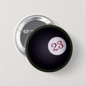 23 4枚のクローバー 缶バッジ (正面&裏面)