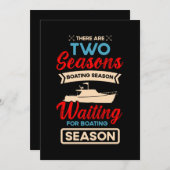 23.Boating for a Boat Fan Boating セーブザデート (正面/裏面)