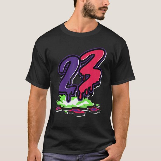 23 Drip Alternate Bel Air 5sマッチング Tシャツ (正面)