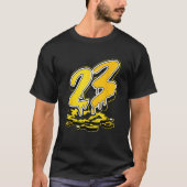 23 Drip Match 2023 Thunder 4s Tシャツ (正面)