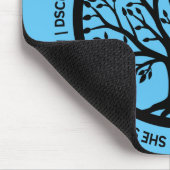 23 DSC ACマウスパッド – 青 マウスパッド (コーナー)