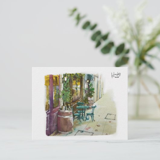 23 : Harris通り2 ポストカード (スタンド正面)