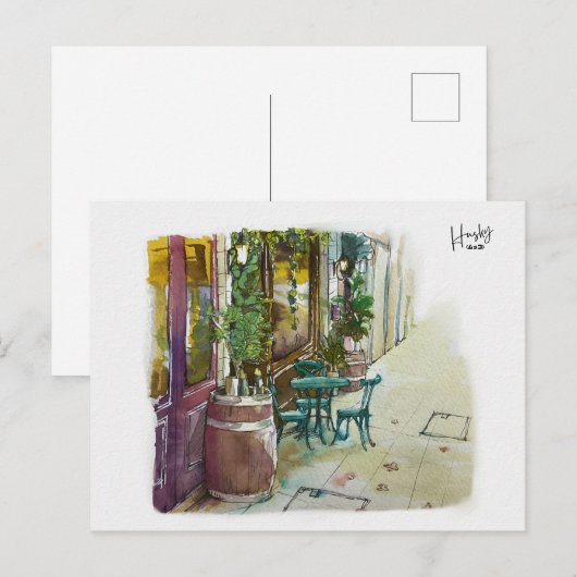 23 : Harris通り2 ポストカード (正面/裏面)