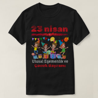 23 Nisan Ulusal Egemenlik ve Çocuk Bayramı T-Shirt Tシャツ