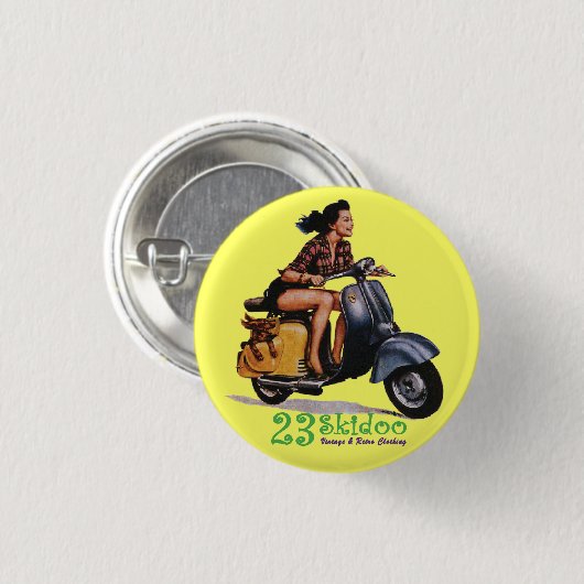 23 Skibutton 缶バッジ (正面&裏面)