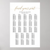 23 Table 230ゲスト大結婚座席表 ポスター (正面)