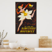 23e Fete des Narcisses，モントルー，ヴィンテージ広告ポスター ポスター (キッチン)