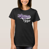 23th Birthday Awesome Since 1999 Age Of Perfection Tシャツ (正面)