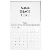 24か月のテンプレート カレンダー (3月 2026)