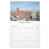 24か月の旅行ヨーロッパ・ペ独身のージ・カレンダ カレンダー (2月 2026)