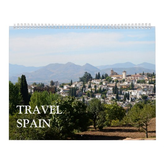 24か月の旅行(スペイン) カレンダー (カバー)