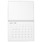 24か月カレ空白のンダー2025 - 2026休日 カレンダー (1月 2027)