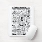 24のタイプの進歩的なマウスパッド マウスパッド (マウス)