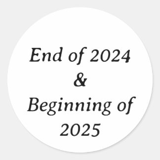 24の終わりと25クラシック回りステッカーの始まり ラウンドシール