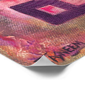 24インチラージアッラムハンマドオリジナルアートポスター ポスター (角)