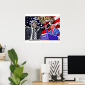 24インチx 20インチ、ドナルド・トランプ・ポスター ポスター (ホームオフィス)