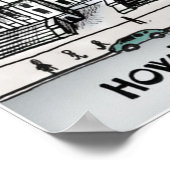 24インチx 20インチ、ポスター – ワシントンD.C. ポスター (角)