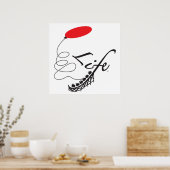 24インチx 24インチポスター ポスター (キッチン)