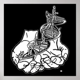 24インチx 24インチ、バリューポスター紙（マット）ブラック ポスター