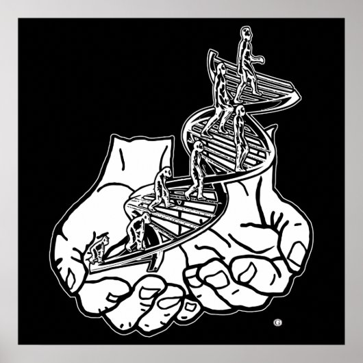 24インチx 24インチ、バリューポスター紙(マット)ブラック ポスター (正面)