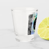 24エレガントth Opalの結婚記念日お祝い ショットグラス (左)