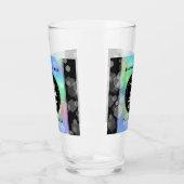 24エレガントth Opalの結婚記念日お祝い タンブラーグラス (左)