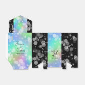 24エレガントth Opalの結婚記念日お祝い フェイバーボックス (折り畳みなし)