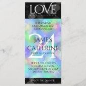 24エレガントth Opalの結婚記念日お祝い メニュー (裏面)