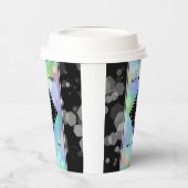 24エレガントth Opalの結婚記念日お祝い 紙コップ (左)