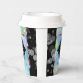 24エレガントth Opalの結婚記念日お祝い 紙コップ (右)