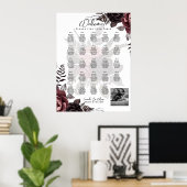 24テーブル座席表（名前あり）、PHOTO Welcome ポスター (ホームオフィス)