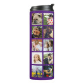 24ファミモダンリー写真とイニシャル&名前 タンブラー (回転左)