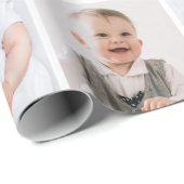 24フォトコラージュのクリスマス ラッピングペーパー (ロールコーナー)