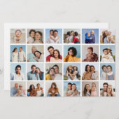 24フォトコラージュ編集可能カラーカード/フライヤー (正面/裏面)