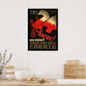 24ホラスペインのス南北戦争プロパガンダポスター ポスター (キッチン)