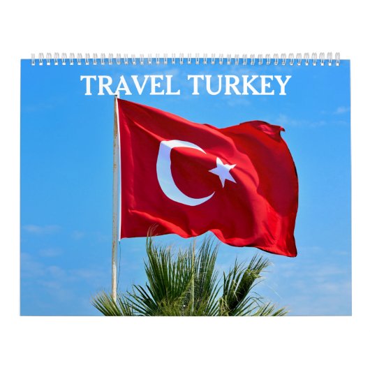 24ヶ月の旅行トルコ カレンダー (カバー)