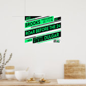 24人の優勝者ポスターの前で轟音 ポスター (キッチン)